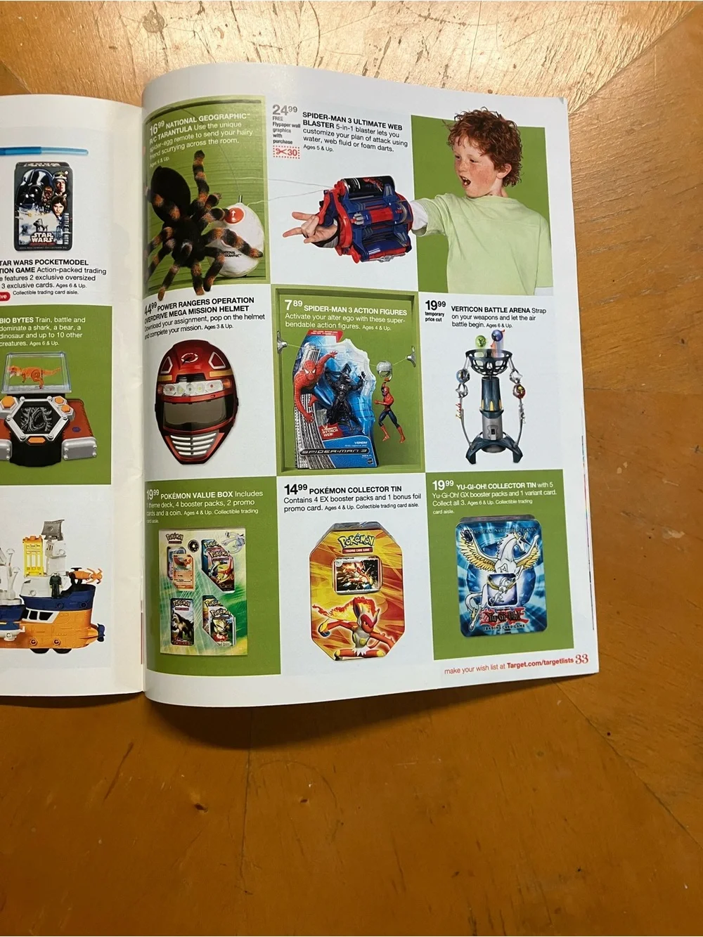 2007 Vintage Target Toy Catalog Wish Book Transformers Pokemon Bratz